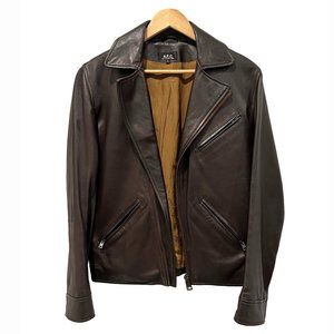 APC Lamb Leather Jacket